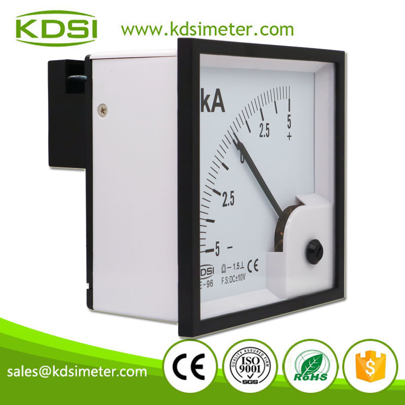 CE Certificate BE-96 DC+-10V +-5kA Analog Panel DC High Precision Ammeter