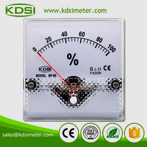 Safe To Operate BP-80 DC5V 100% Analog DC Amp Panel Load Meter