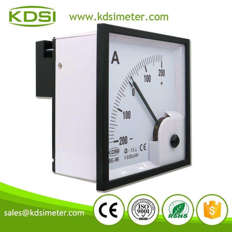 New Hot Sale Smart BE-96 DC+-10V 200A Analog Panel DC Amp Meter