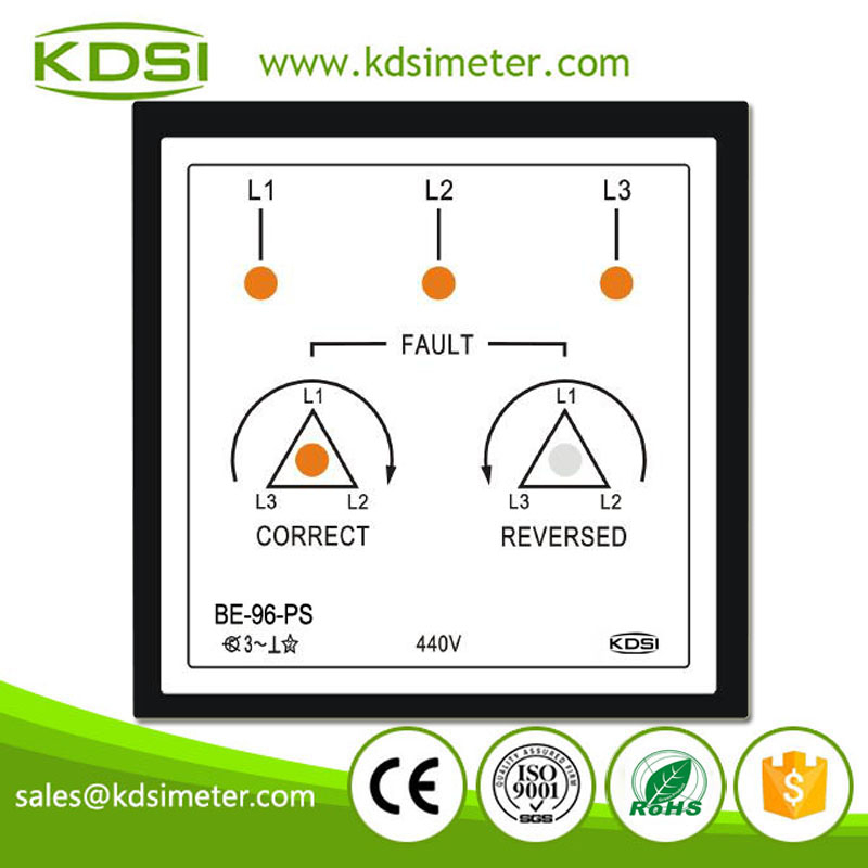 High Quality BE-96-PS 440V LED Phase Sequence Indicator