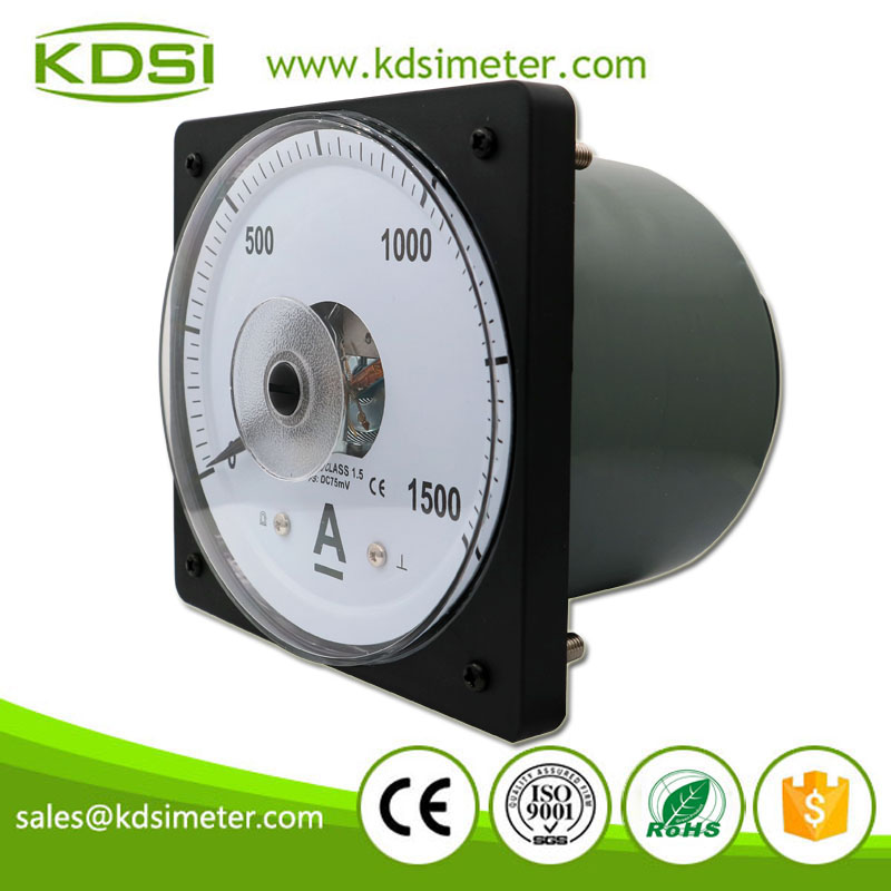 High Quality Professional LS-110 DC75mV 1500A Wide Angle DC Analog Panel Volt Ampere Meter