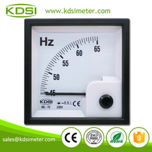 Portable Precise BE-72 45-65HZ 220V Analog Panel Electrical Frequency Hz Meter 