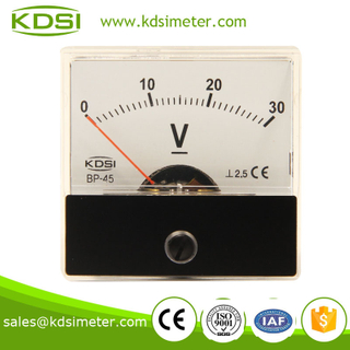 High quality BP-45 DC30V mini dc voltmeter