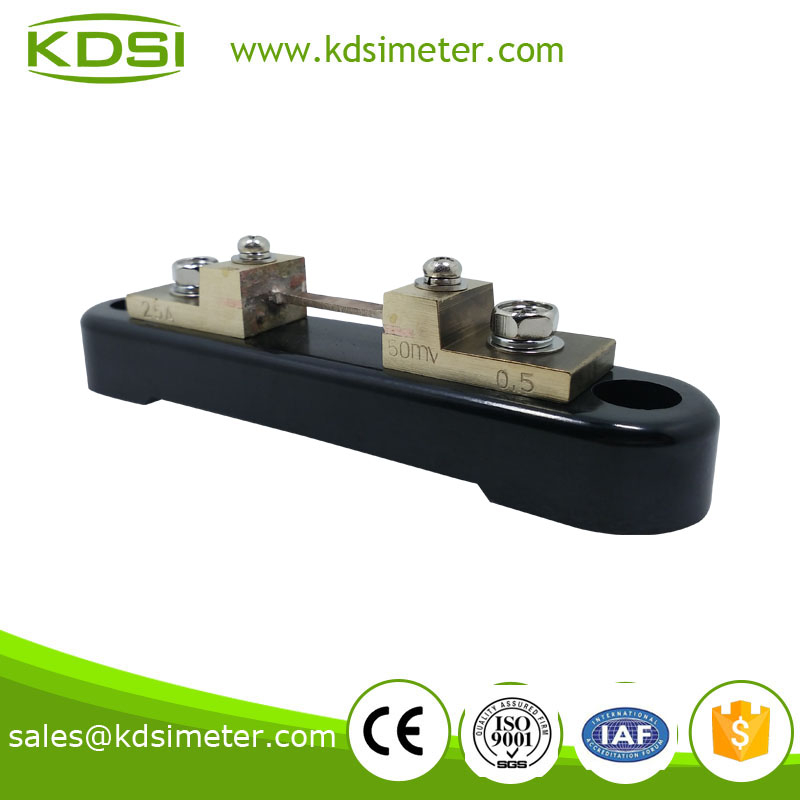 20 Year Top Manufacturer of CE,ISO passed Shunt BE- 60MV 25A dc current shunt resistor