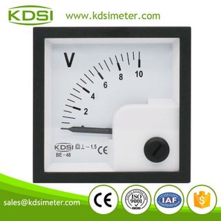 CE certificate BE-48 DC10V analog dc panel small voltmeter