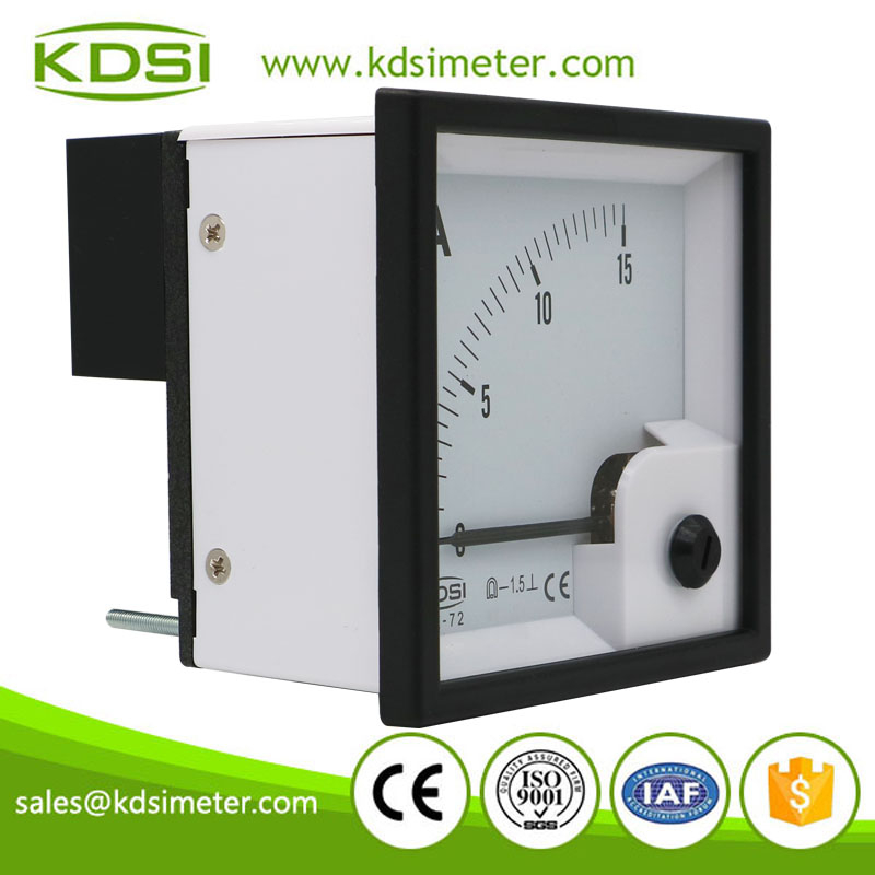 Classical BE72 DC15A direct analog panel dc small ammeter Buy