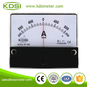 Durable in use BP-100S DC+-10V +-850A dc analog amp current panel meter