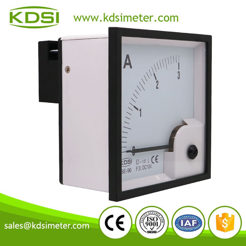 KDSI electronic apparatus BE96 DC10V 3A analog dc panel mount ammeter Buy meter, ammeter