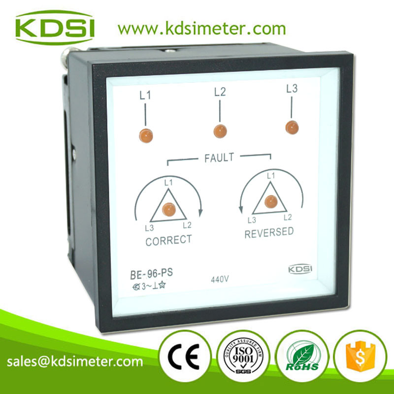 High Quality BE-96-PS 440V LED Phase Sequence Indicator