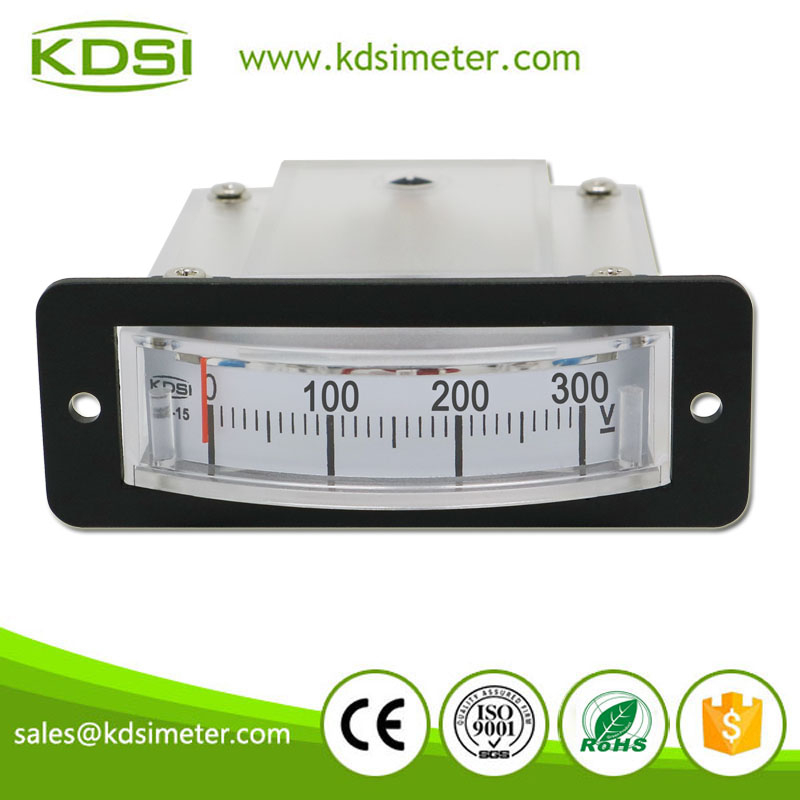 High Quality Professional BP-15 DC300V Analog Thin Edgewise Panel Voltmeter