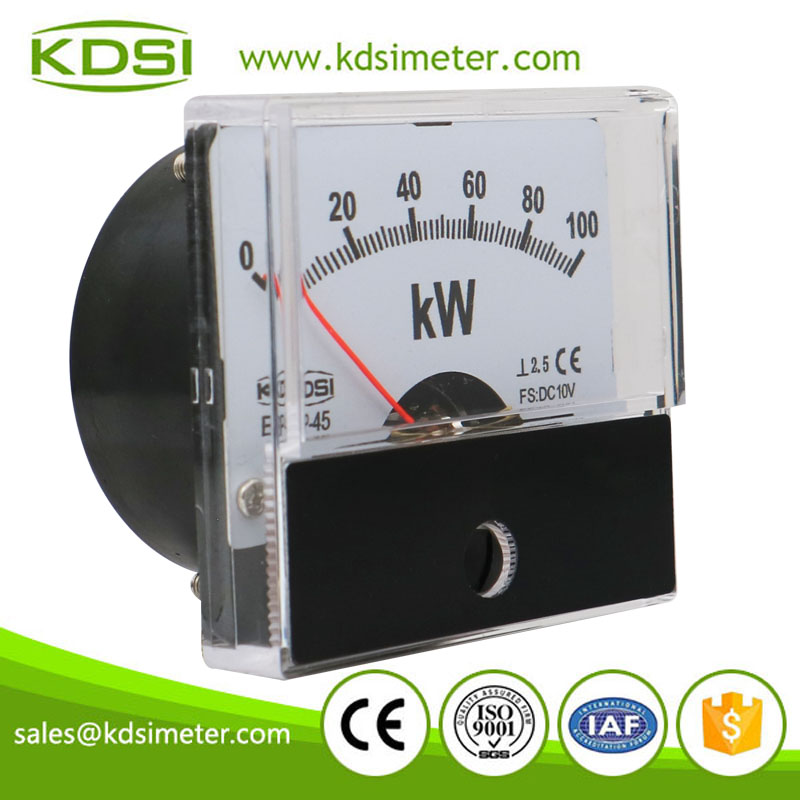 Hot sales BP-45 DC10V 100kW analog dc voltage kw panel meter
