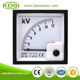 Portable precise BE-80 AC12kV 10/0.1kV rectifier analog ac panel volt meter