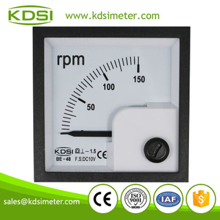 Factory Direct Sales BE-48 DC10V 150rpm Analog DC Panel Mini RPM Meter
