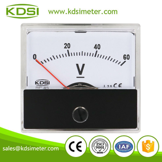Safe to operate BP-45 DC60V panel dc analog super mini voltmeter