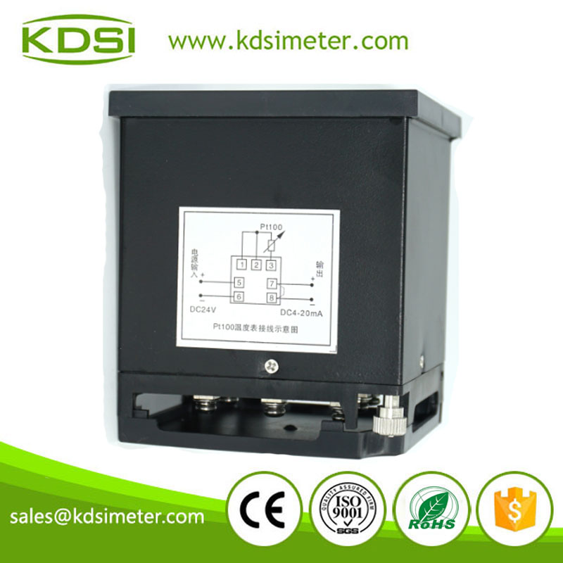 Easy Operation F96-DCT 100C PT100 Analog Panel Thermocouple Temperature Meter