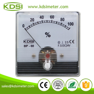 Factory Direct Sales BP-60N DC24V 100% DC Analog Voltage Load Panel Meter
