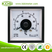 Hot Selling Good Quality BE-72W DC4-20mA 100-9.2m/% Wide Angle Analog DC Amp Load Panel Meter