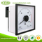 Square Type BE-96W AC120/5A 2times Wide Angle Analog AC Amp Panel Mount Meter