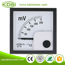 Square Type BE-48 DC250mV DC Panel Analog Millivoltmeter