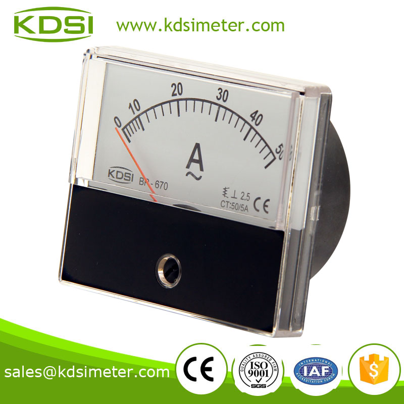 High quality professional BP-670 60*70 AC50-5A analog current meter