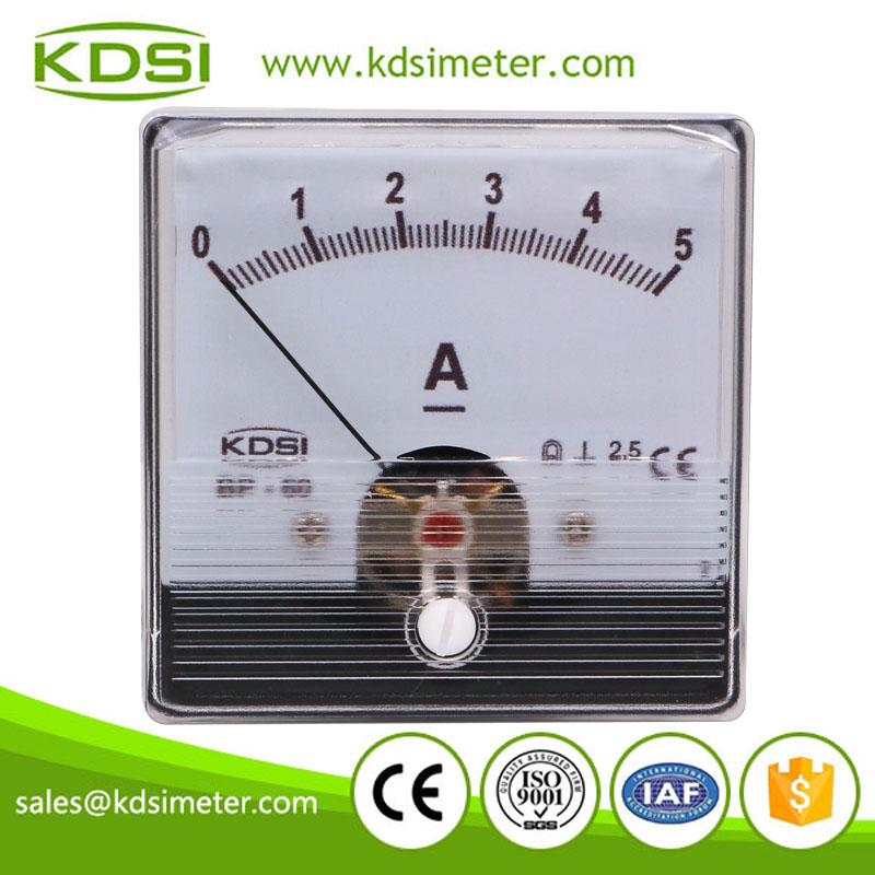 Hot sales BP-60N DC5A analog panel dc ampere indicator for welding machine