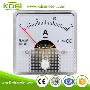 Classical BP-38 DC30A dc panel analog amp meter 