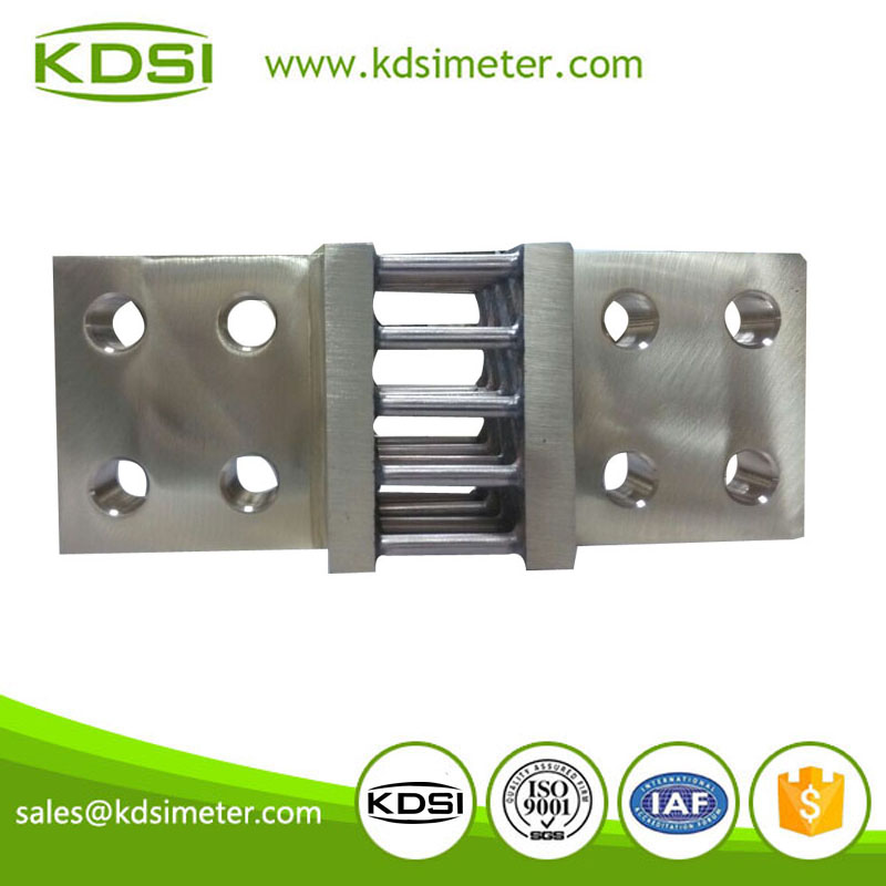Easy Installation BE-75mV 2500A DC Current Shunt Resistor For Digital Ampere Panel Meter