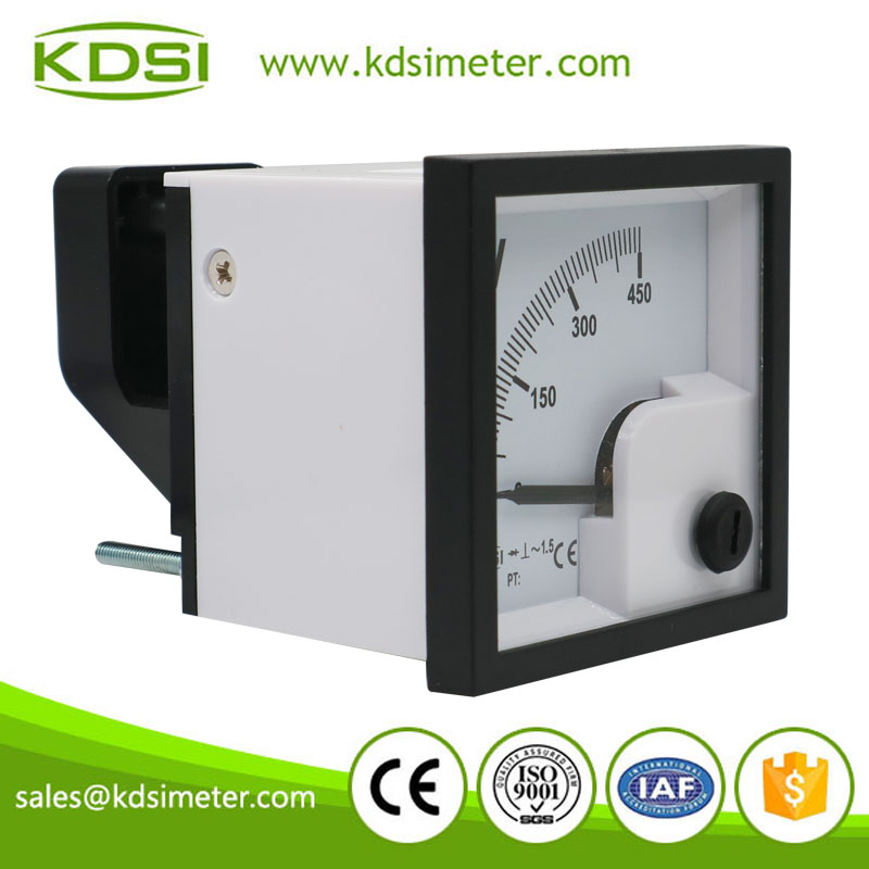 Hot sales BE-48 AC450V rectifier ac panel voltage meter