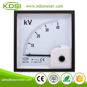 CE Certificate BE-96 AC40kV 36kV/110V Rectifier AC Panel Analog Voltmeter