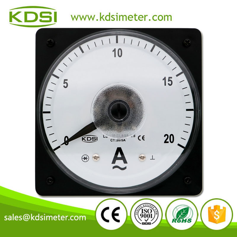 Hot Sales LS-110 AC20/5A Wide Angle AC Analog Panel Ampere Meter