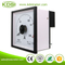 Square Type BE-96W AC120/5A 2times Wide Angle Analog AC Amp Panel Mount Meter