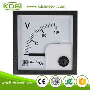 KDSI Electronic Apparatus BE-48 DC150V DC Panel Analog Voltage Meter