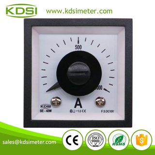 Industrial Universal BE-48W DC10V 1000A Wide Angle DC Analog Panel Volt Ampere Indicator