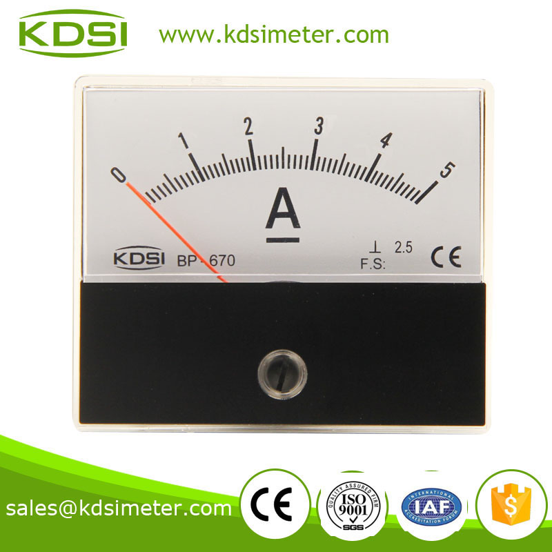 BP-670 DC Ammeter DC5A