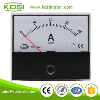 China Supplier BP-670 DC40A panel analog dc ampere controller