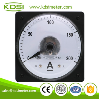 CE Approved LS-110 DC75mV 200A wide angle dc analog panel price of ammeters