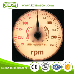 Factory direct sales LS-110 DC+-10V +-250rpm backlighting analog panel mechanical rpm meter 