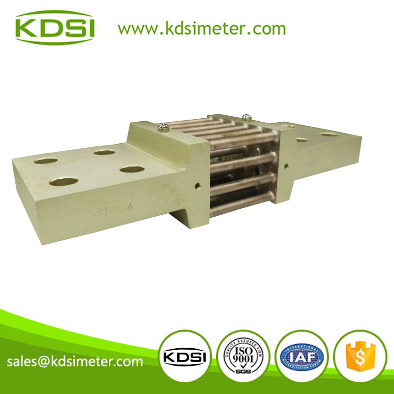 China Supplier BE-100mv 3000A CL0.2 dc high current shunt resistors