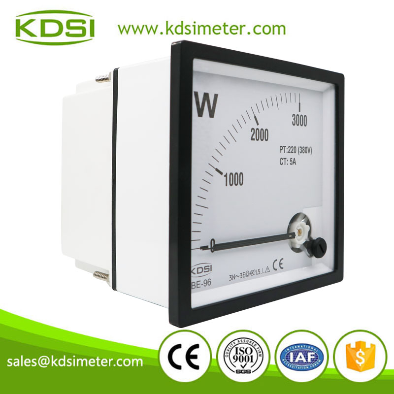 Easy Operation Be 96 3p4w 3000w 5a 220v Analog Panel Power Kw Meter Buy Meter Kw Meter Power 4532