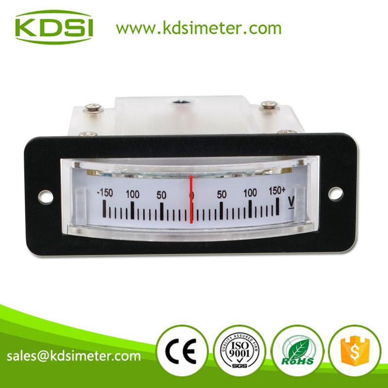 KDSI Electronic Apparatus BP-15 DC+-150V Analog Thin Edgewise Panel DC Voltmeter