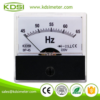 Easy Installation BP-45 45-65Hz 220V Analog Voltage Panel Frequency Meter
