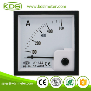 Hot Sales BE-80 AC400/5A Analog AC Panel Ammeter With Output
