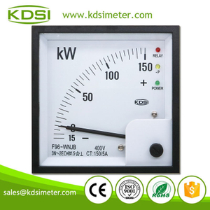 Factory Direct Sales F96-WNJB -15-150kW 400V 150/5A Analog Panel Watt Meter With Reverse 