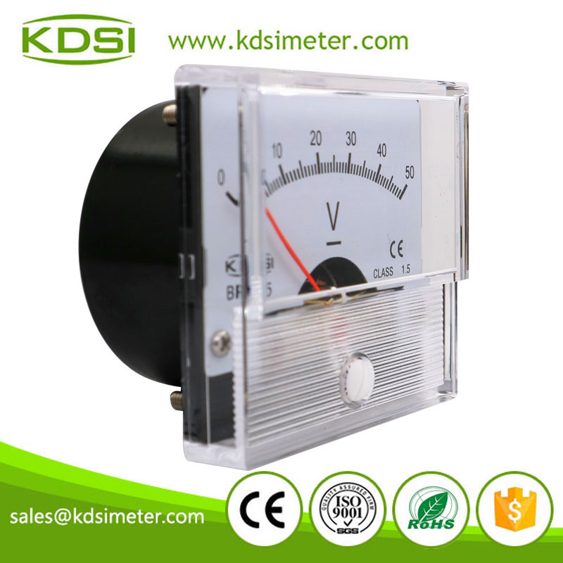 KDSI Electronic Apparatus BP-45 DC50V Analog Panel DC Super-mini Voltmeter