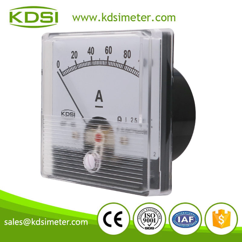 High quality BP-60N DC75mV 100A dc analog voltage and current meter panel meter