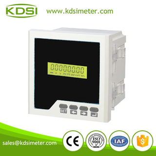 Safe to operate BE-96DY RS485 Power A.V.HZ KWH Auto LCD Display Single Phase digital Multifunction Meter 