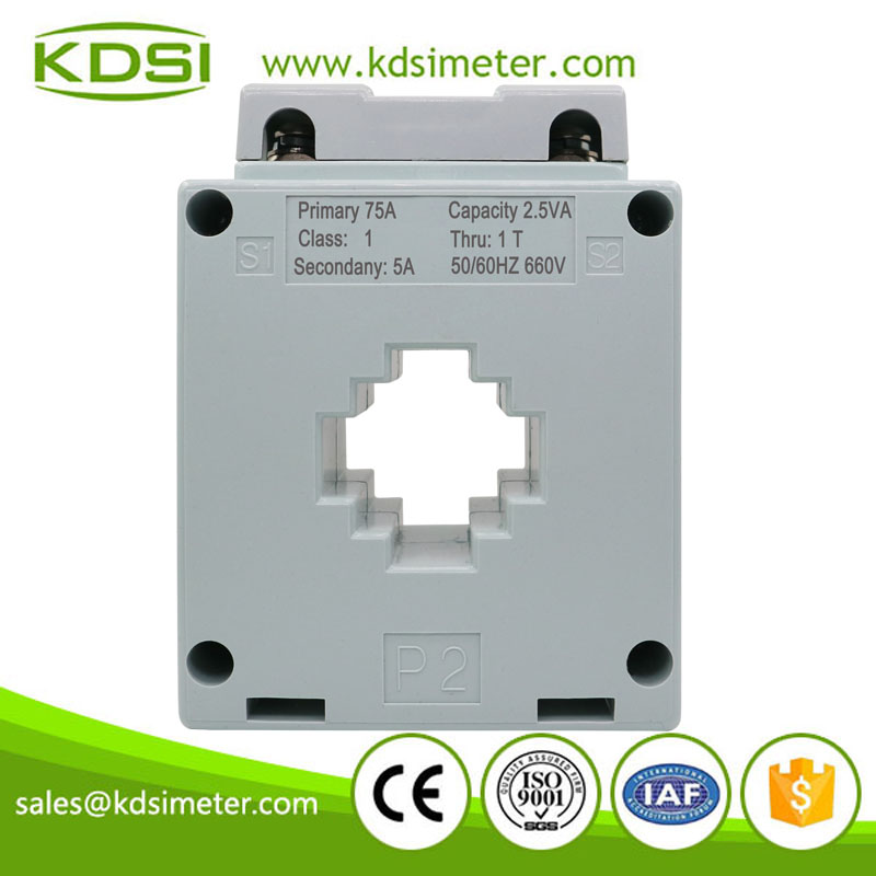Durable in use BE-30CT 75/5A ac low voltage electric current transformer