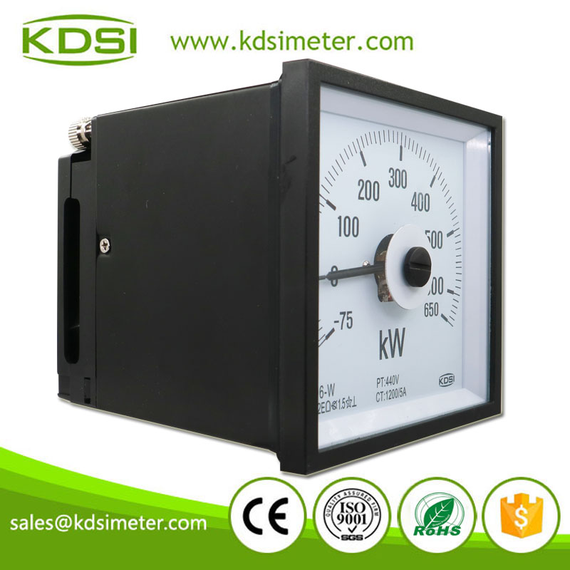 Instant Flexible BE-96W 3P3W -75-650kW 440V 1200/5A Wide Angle Panel Mounting Power Meter