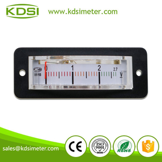 New Hot Sale Smart BP-15 DC2.7V DC Analog Thin Edgewise Panel Small Voltmeter