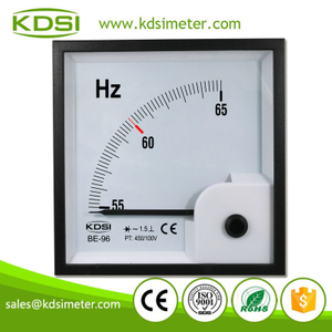 Hot Sales BE-96 55-65Hz 450/100V Panel Analog Hz Frequency Meter